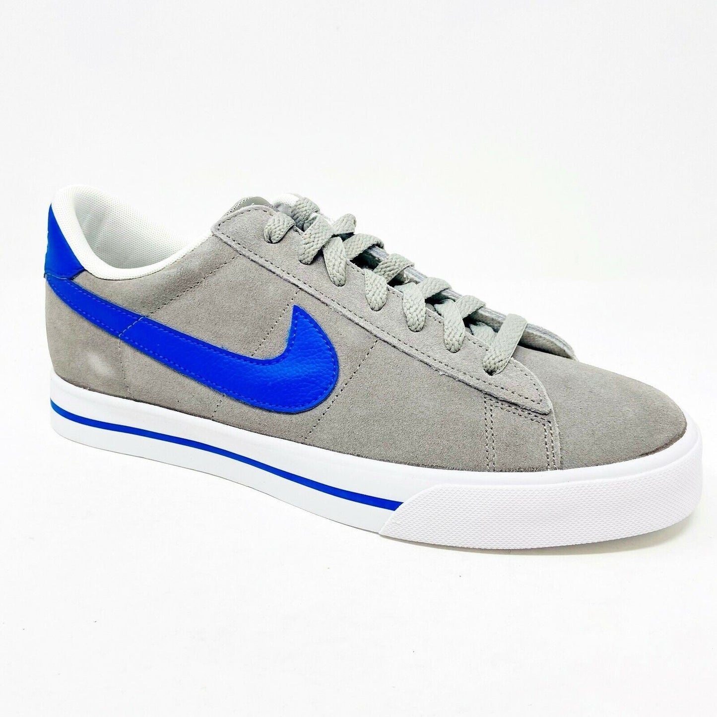 Nike Sweet Classic Retro Grey White Mens Size 9 Suede Sneakers 318333 044