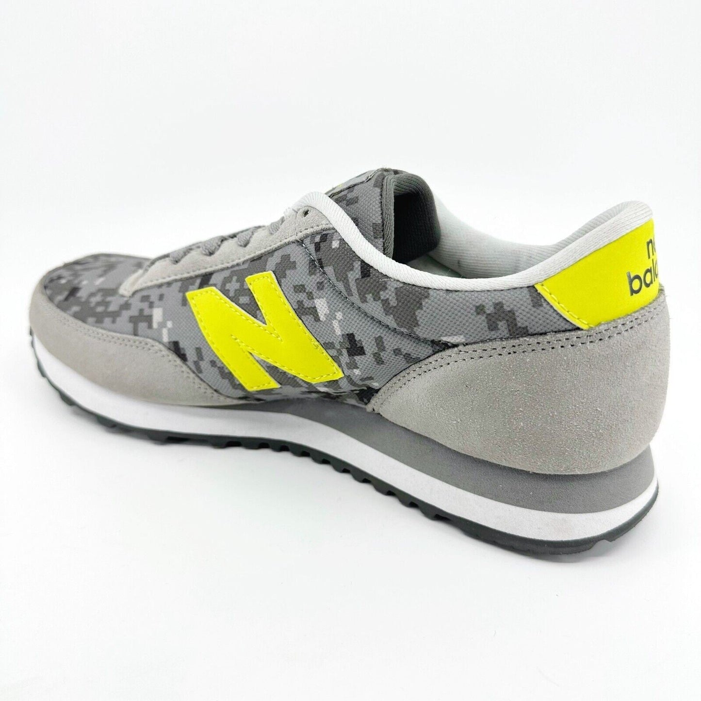 New Balance 501 Classics Retro Gray Lime Suede Mens Sneakers ML501TCA
