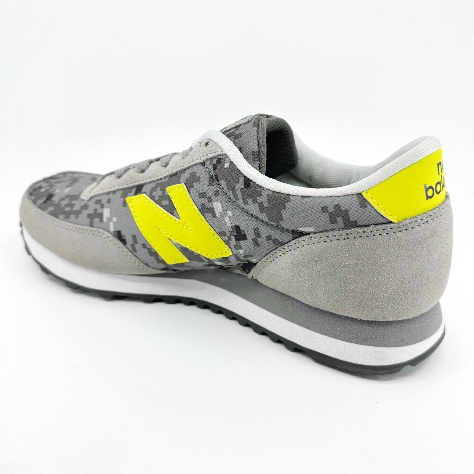 New Balance 501 Classics Retro Gray Lime Suede Mens Sneakers ML501TCA