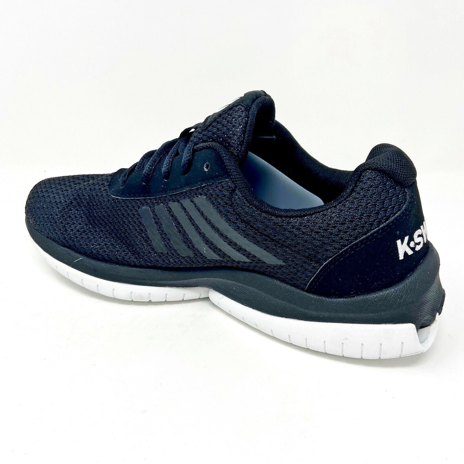 K Swiss Tubes Infinity Black White Kids Running Shoes Sneakers 85480 002