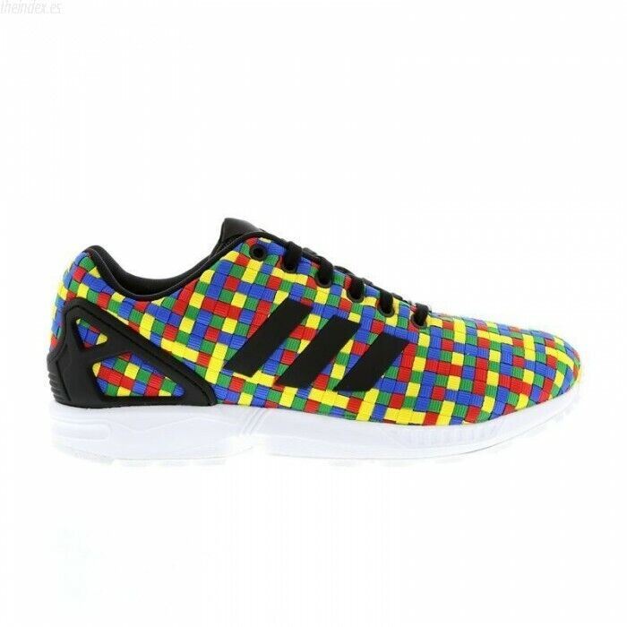 Adidas Originals ZX Flux Multicolor Weave Mens Size 9 Lifestyle Trainers S78345