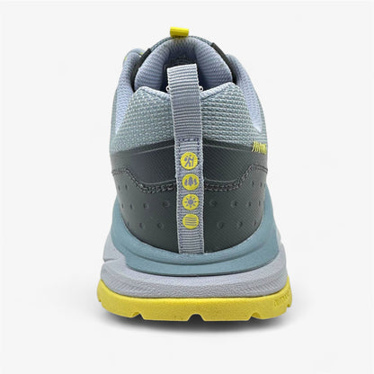 Skechers D'Lux Journey Marigold Blue Yellow Womens Athletic Sneaker