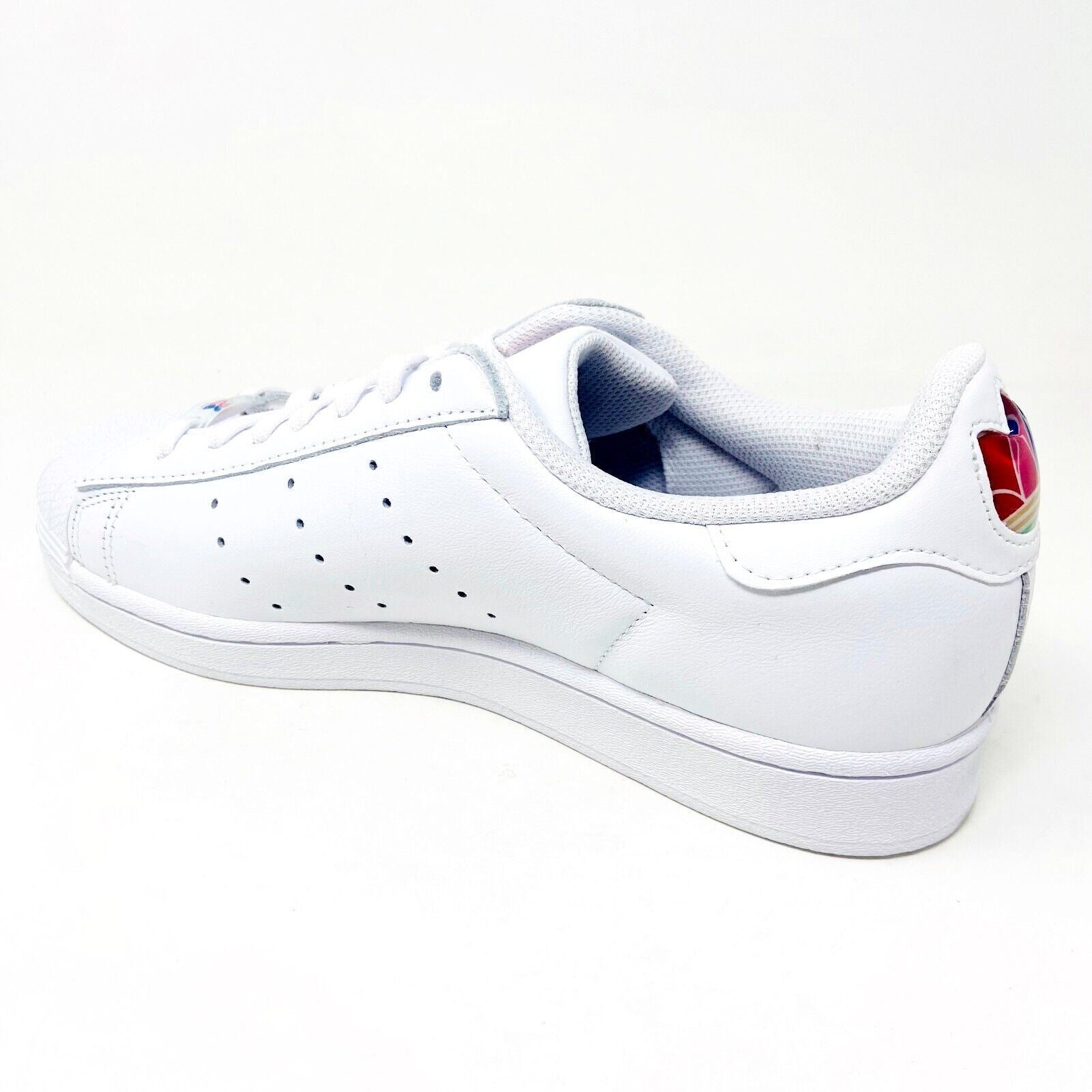 Adidas Originals Superstar Pure Cloud White Mens Inclusivity Sneakers FZ2153
