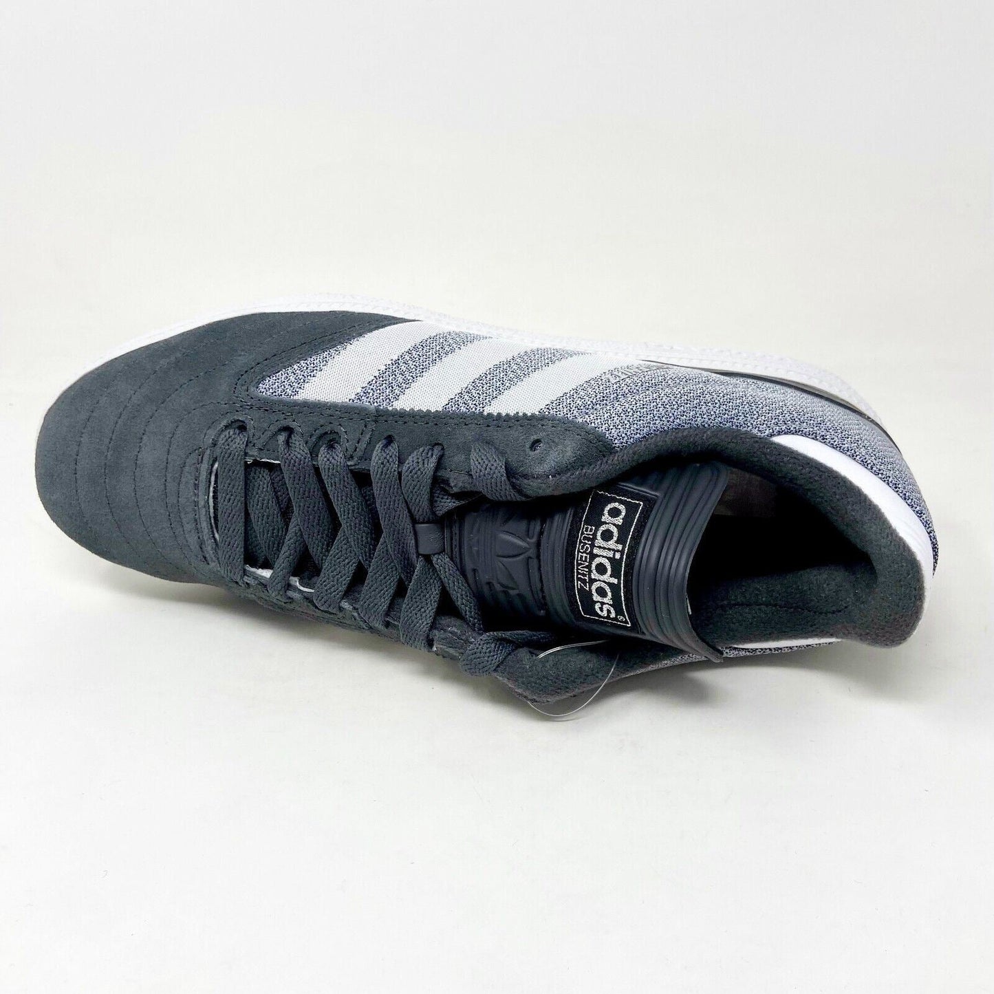 Adidas Busenitz Gray White Suede Mens Vintage Skateboard Sneakers D68830