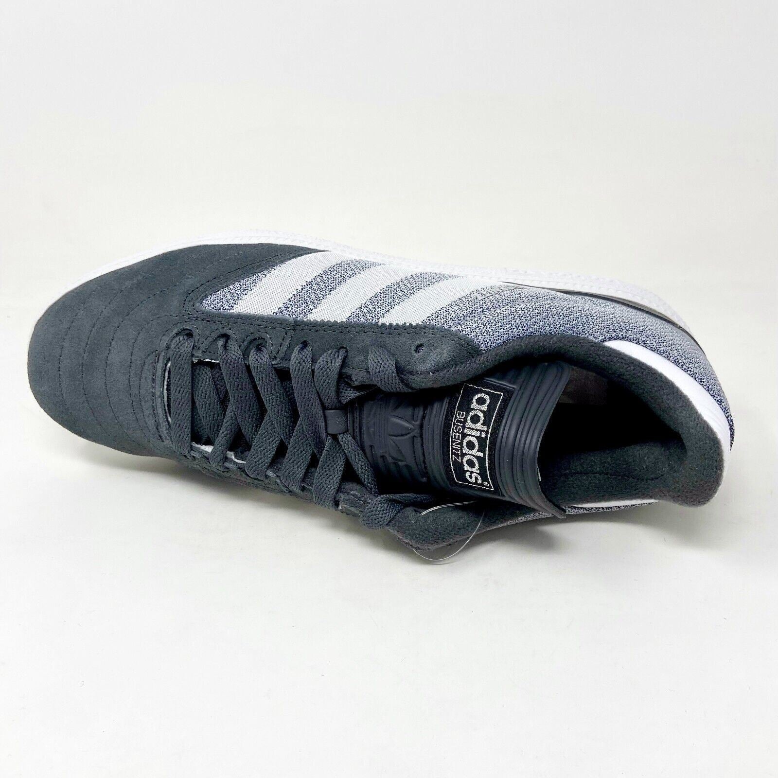 Adidas Busenitz Gray White Suede Mens Vintage Skateboard Sneakers D68830