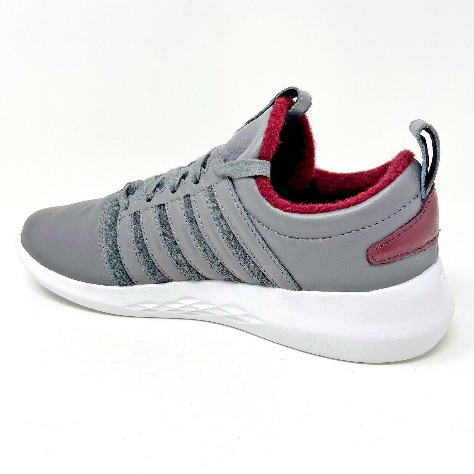 K-Swiss Gen K Manifesto CEO Quiet Oxblood White Mens Size 7.5 Sneakers 06094 067