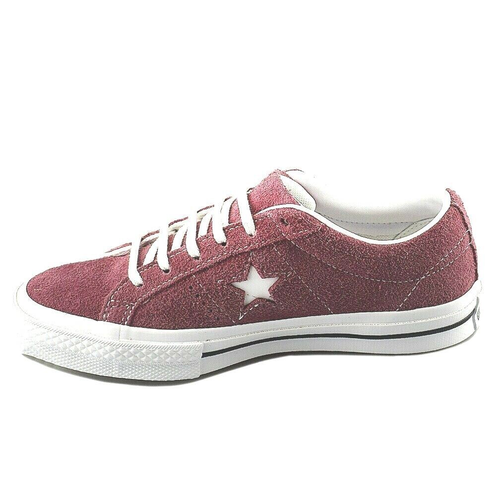 Converse One Star Ox Deep Bordeaux Dark Red Kids Casual Shoes 261790C