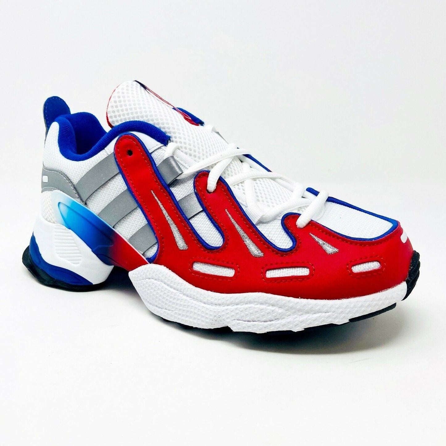 Adidas Originals EQT Gazelle White Red Blue Kids Youth Trainers EG6480