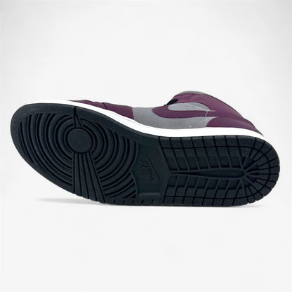 Jordan 1 Phat Bordeaux Black White Mens Athletic Sneaker