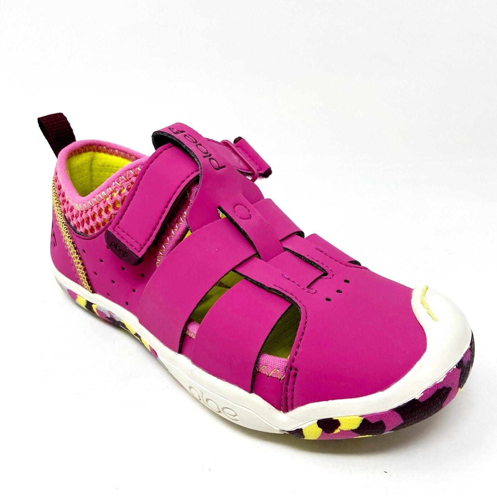 PLAE Sam 2.0 Electric Fuchsia Kids Girls Athletic Sneaker