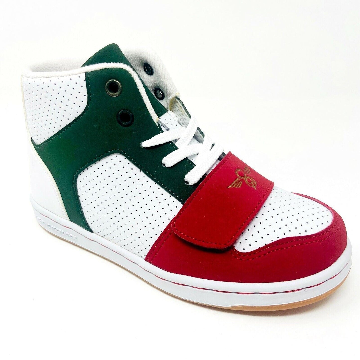 Creative Recreation Cesario White Forest Red Youth Kids Sneakers