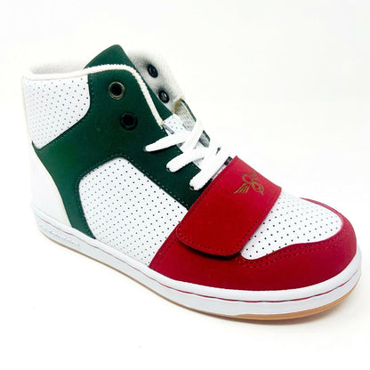 Creative Recreation Cesario White Forest Red Youth Kids Sneakers
