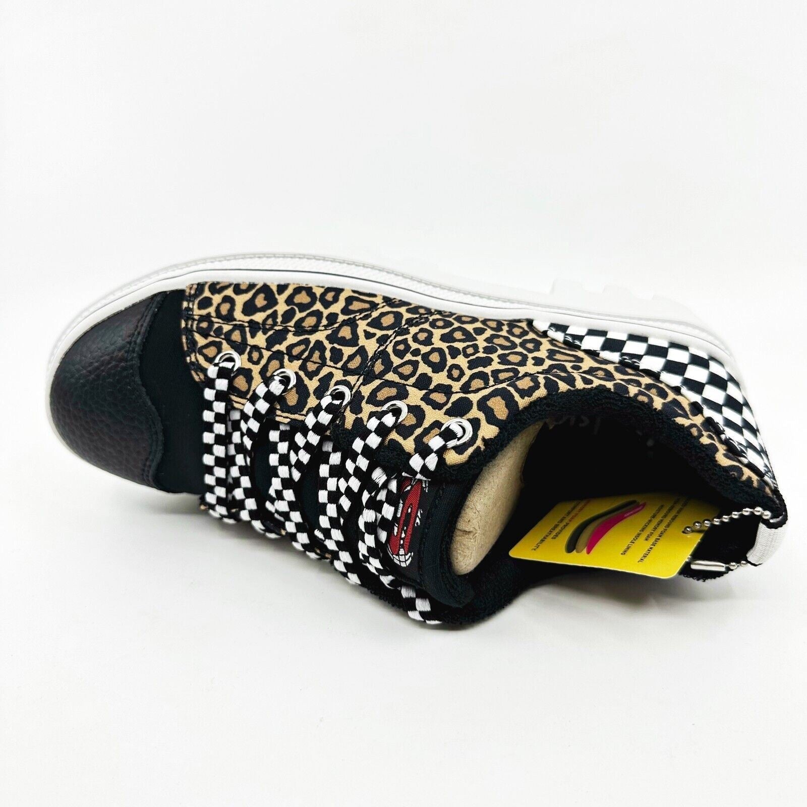 Skechers Roadies Pattern Player Leopard Womens Size 5 Comfort Slip On Shoes