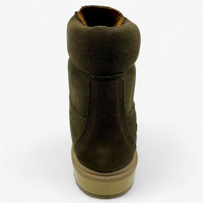 Timberland 6 Inch Premium Dark Olive Green Mens Boot Waterproof Combat