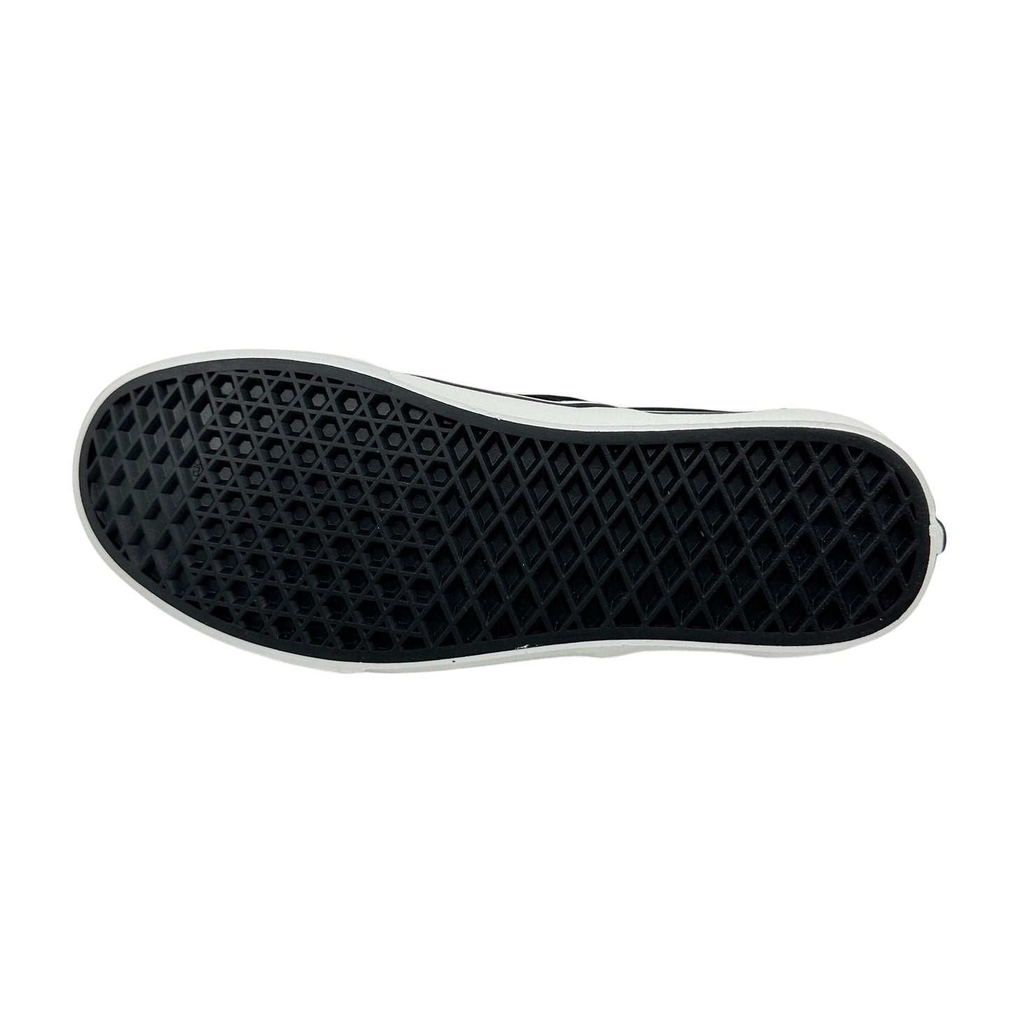 VANS Classic Slip On Checkerboard Black Mens Athletic Sneaker