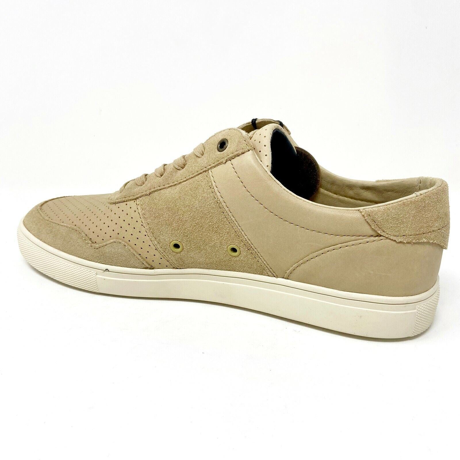 Clae Gregory SP Latte Leather Mens Premium Casual Sneakers