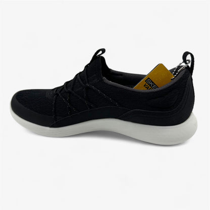Skechers Vapor Foam Lite Revere Black Gray Womens Athletic Sneaker