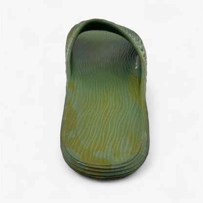 AND1 Mirage Rifle Green Marble Kids Boys Sandal Slide