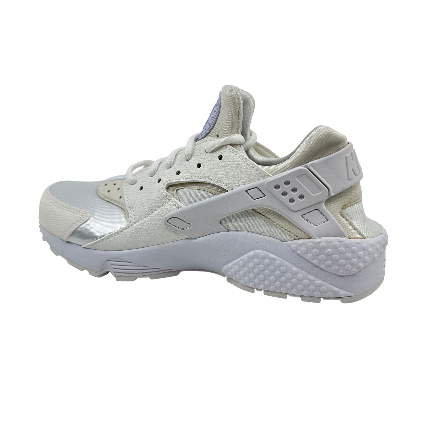 Nike Air Huarache Run Triple White Womens Athletic Sneaker
