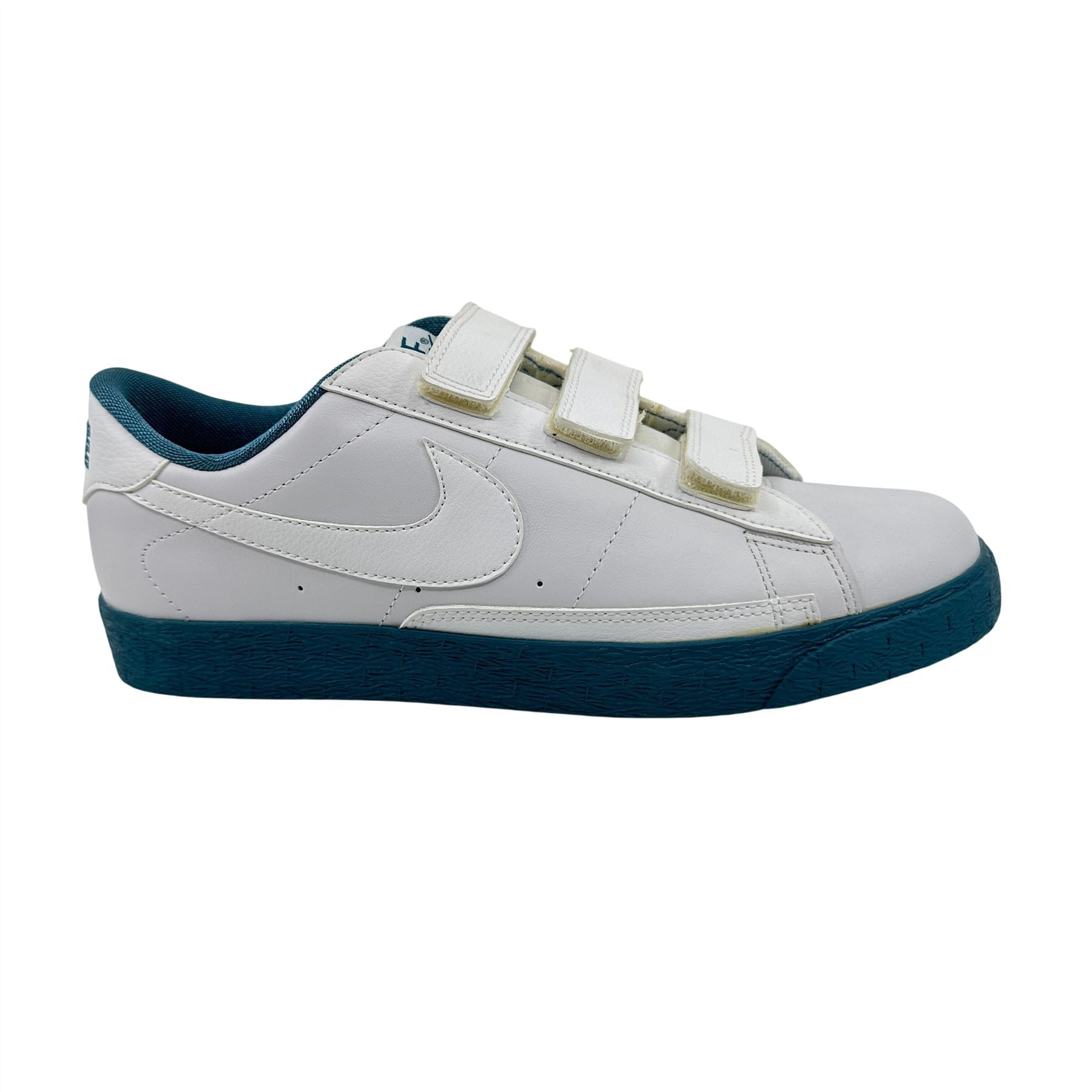 Nike Blazer AC White Blue Mens Athletic Sneaker