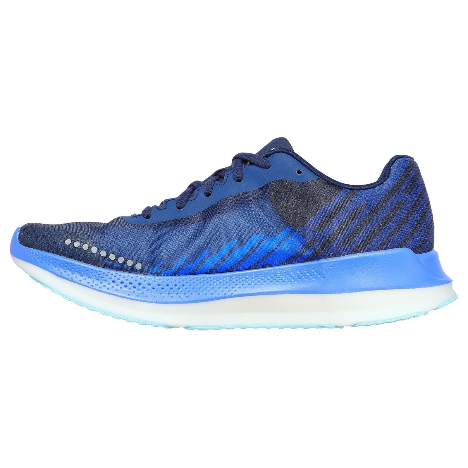 Women's Wide Fit Skechers 172004 Go Run Razor Excess Sports Trainer