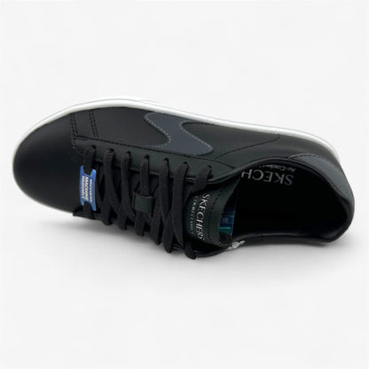 Skechers Eden LX Top Grade Black White Womens Size 5.5 Court Classics Sneaker