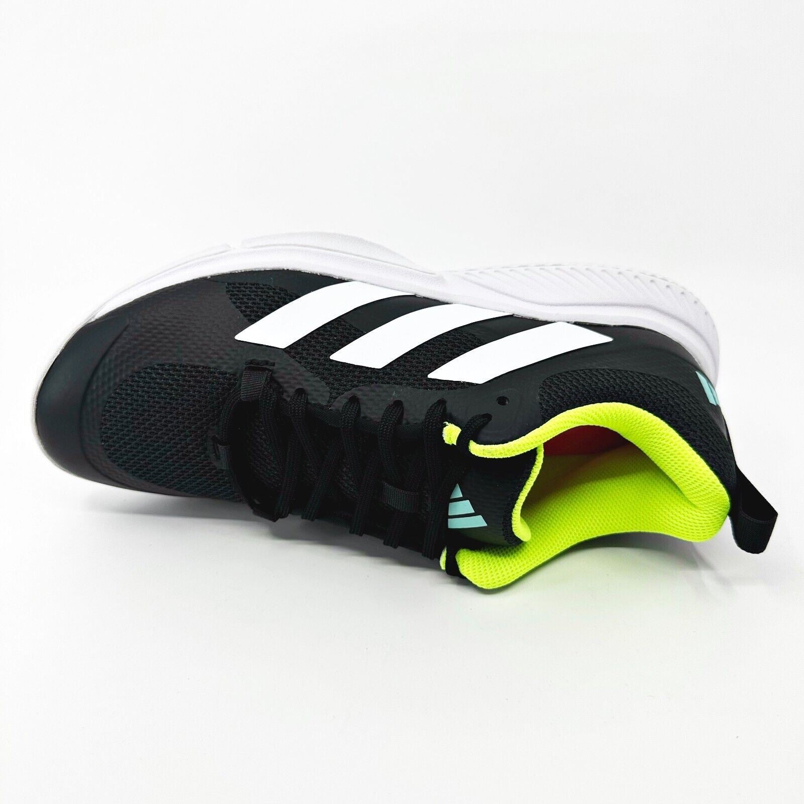 Adidas Court Team Bounce 2.0 Black White Womens Indoor Volleyball Shoes HP3342