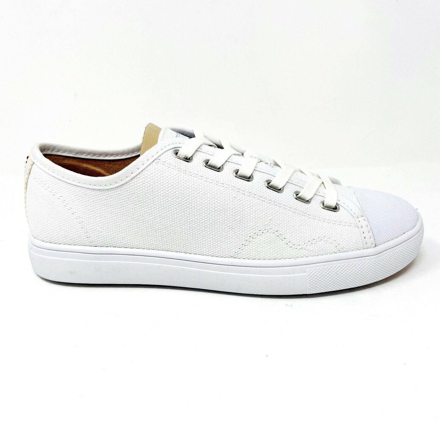 Clae Herbie Textile White Mens Premium  Sneakers