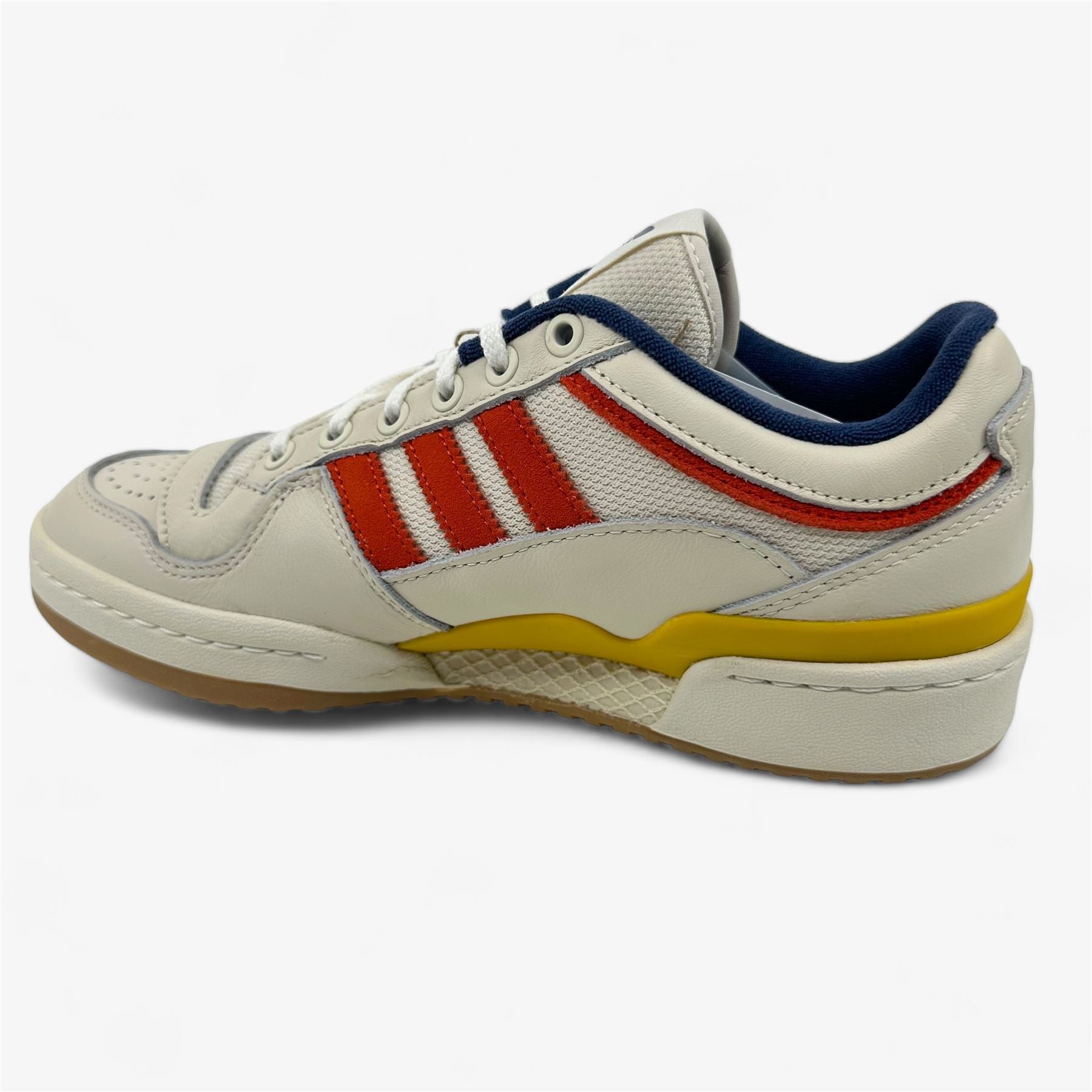 Adidas Forum Low WoodWood Off White Burnt Orange Mens Size 8 Athletic Sneaker