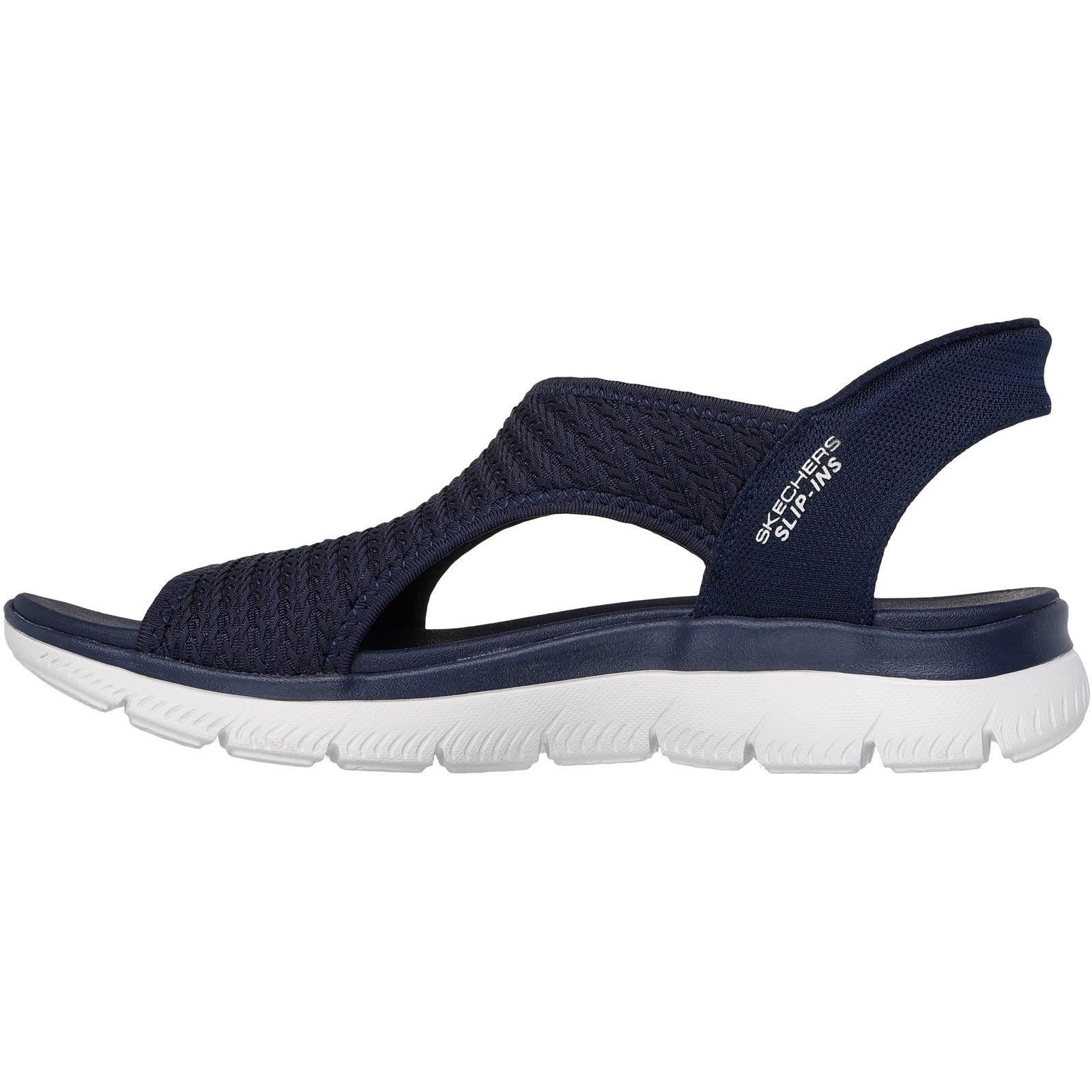 Women's Wide Fit Skechers 119519 Slip-ins Summits Sweetly Evolved Sandals