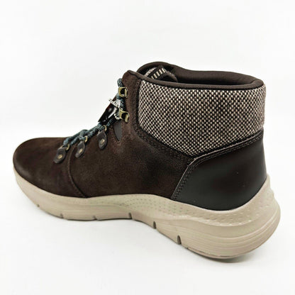 Skechers Arch Fit Extraordinary Chocolate Womens Size 10 Hiker Sneakers