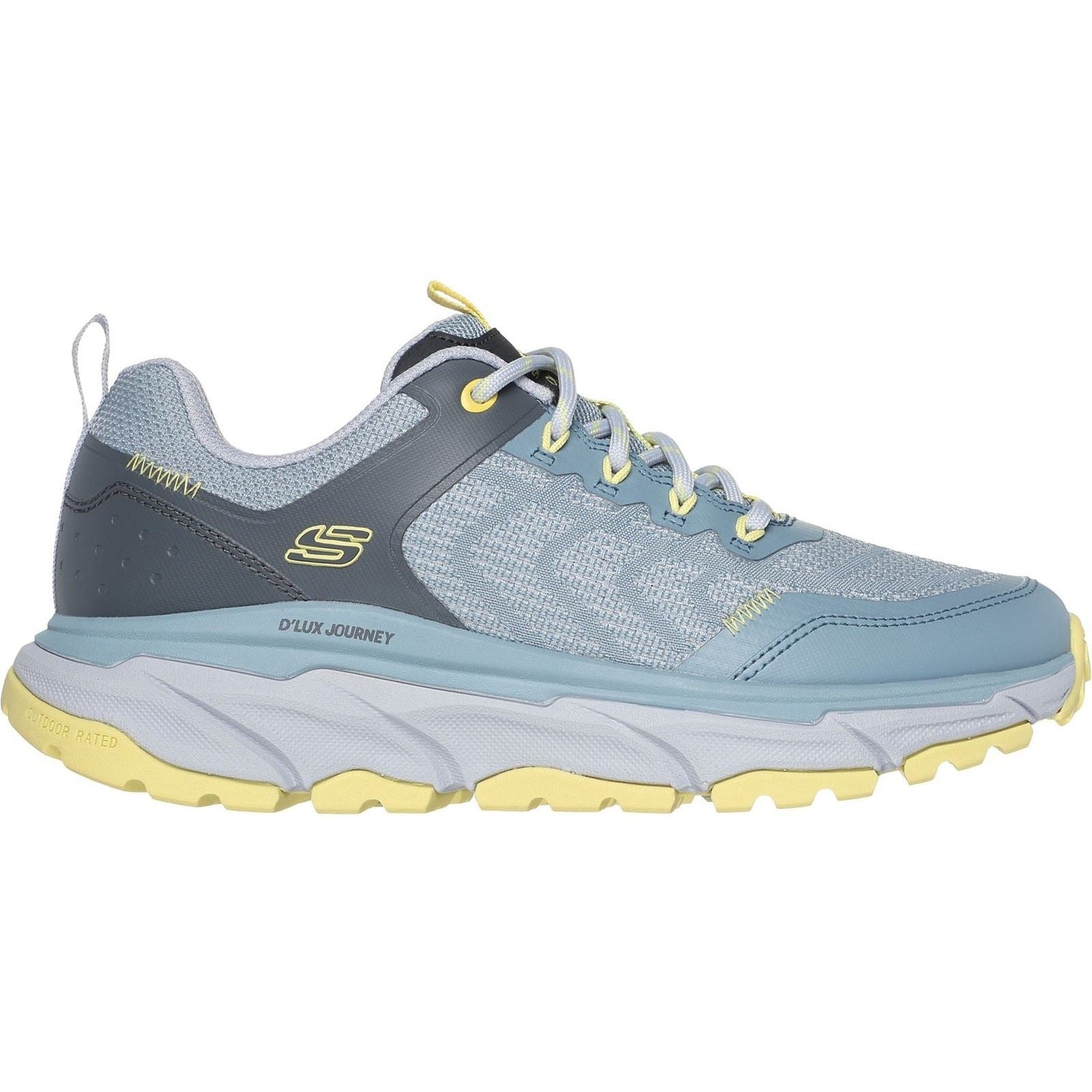 Women's Relaxed Fit Skechers 180167 D'lux Journey Marigold Trainers