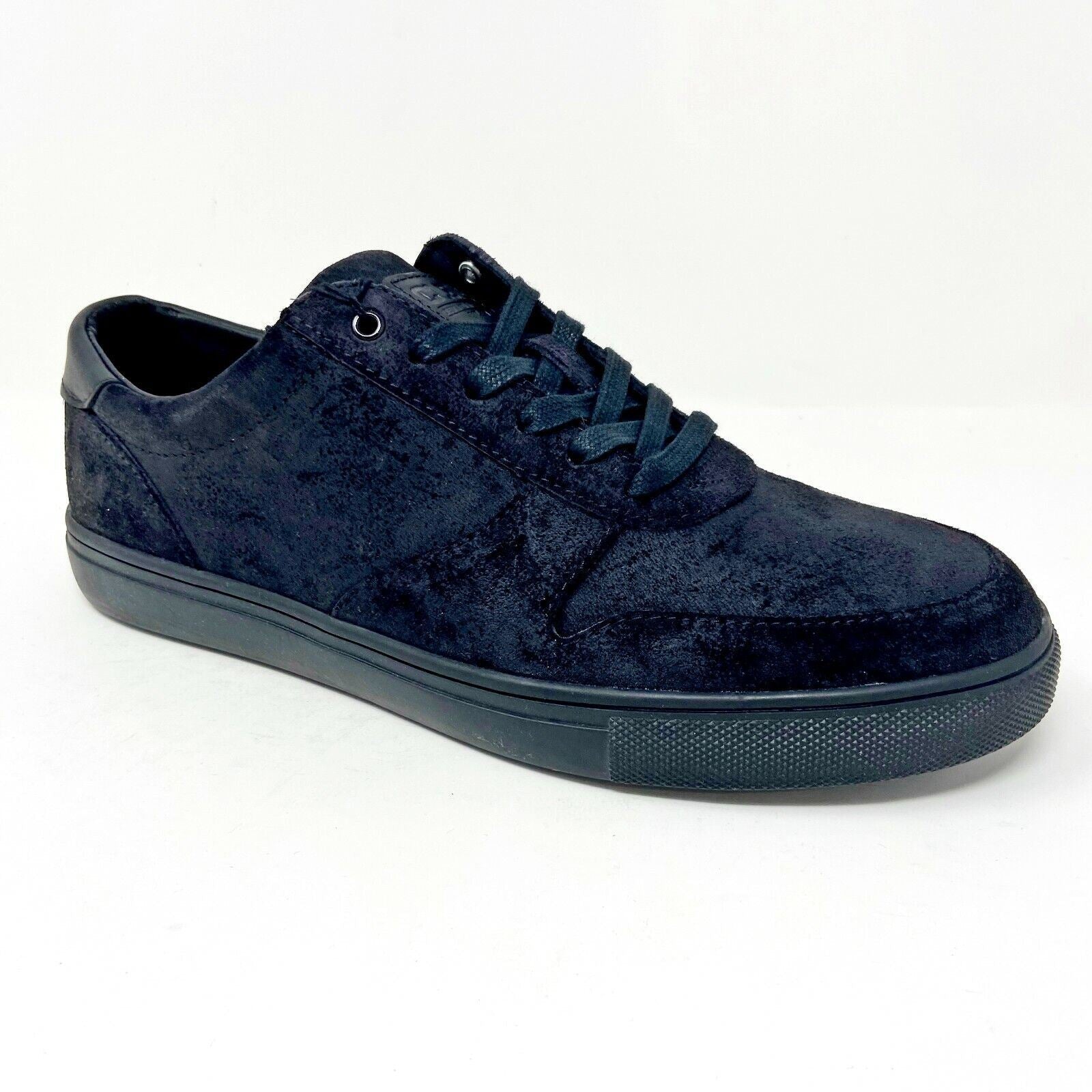 Clae Gregory SP Black Waxed Suede Mens Size 7 Premium Casual Sneakers