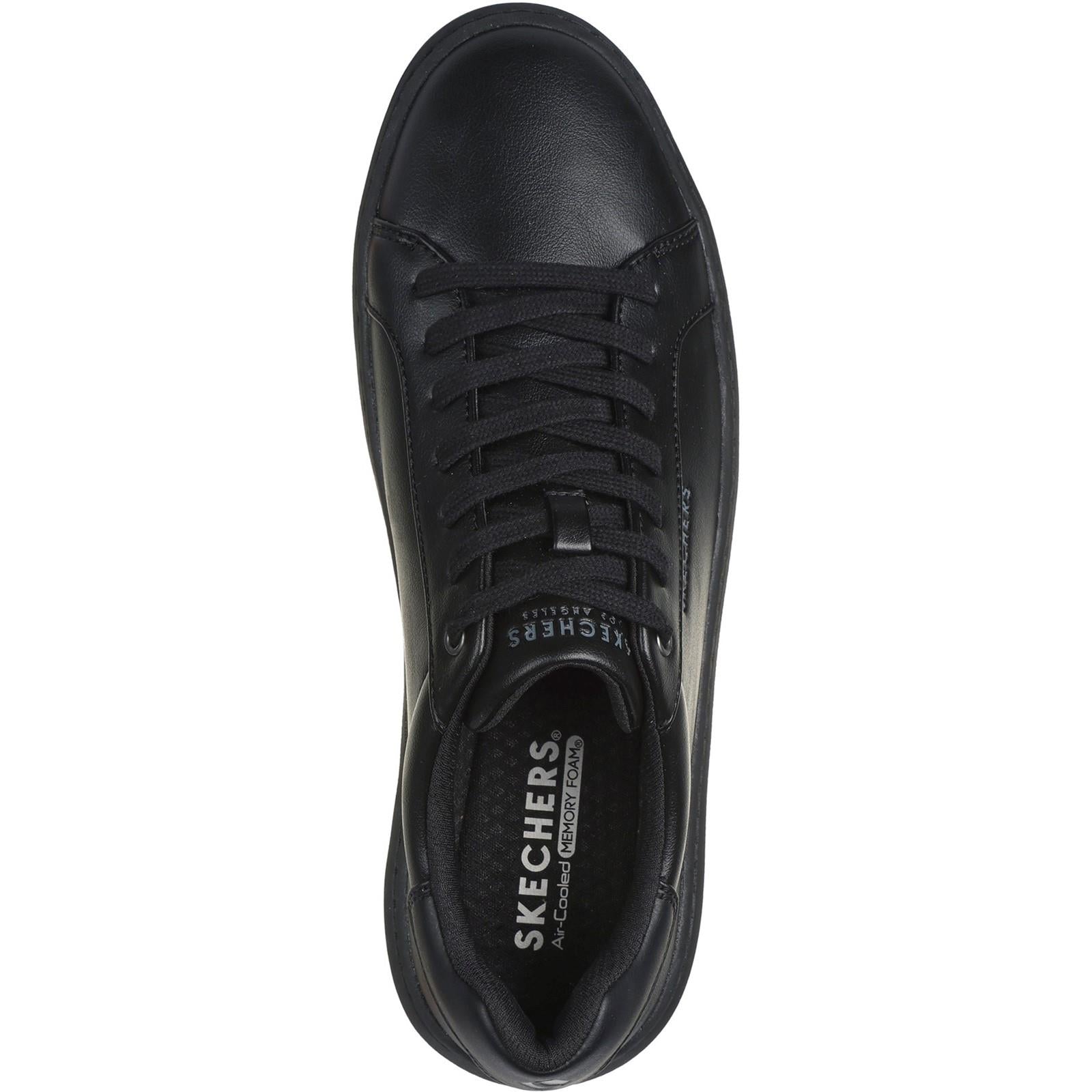 Women's Wide Fit Skechers 183175 Court Break Suit Sneakers