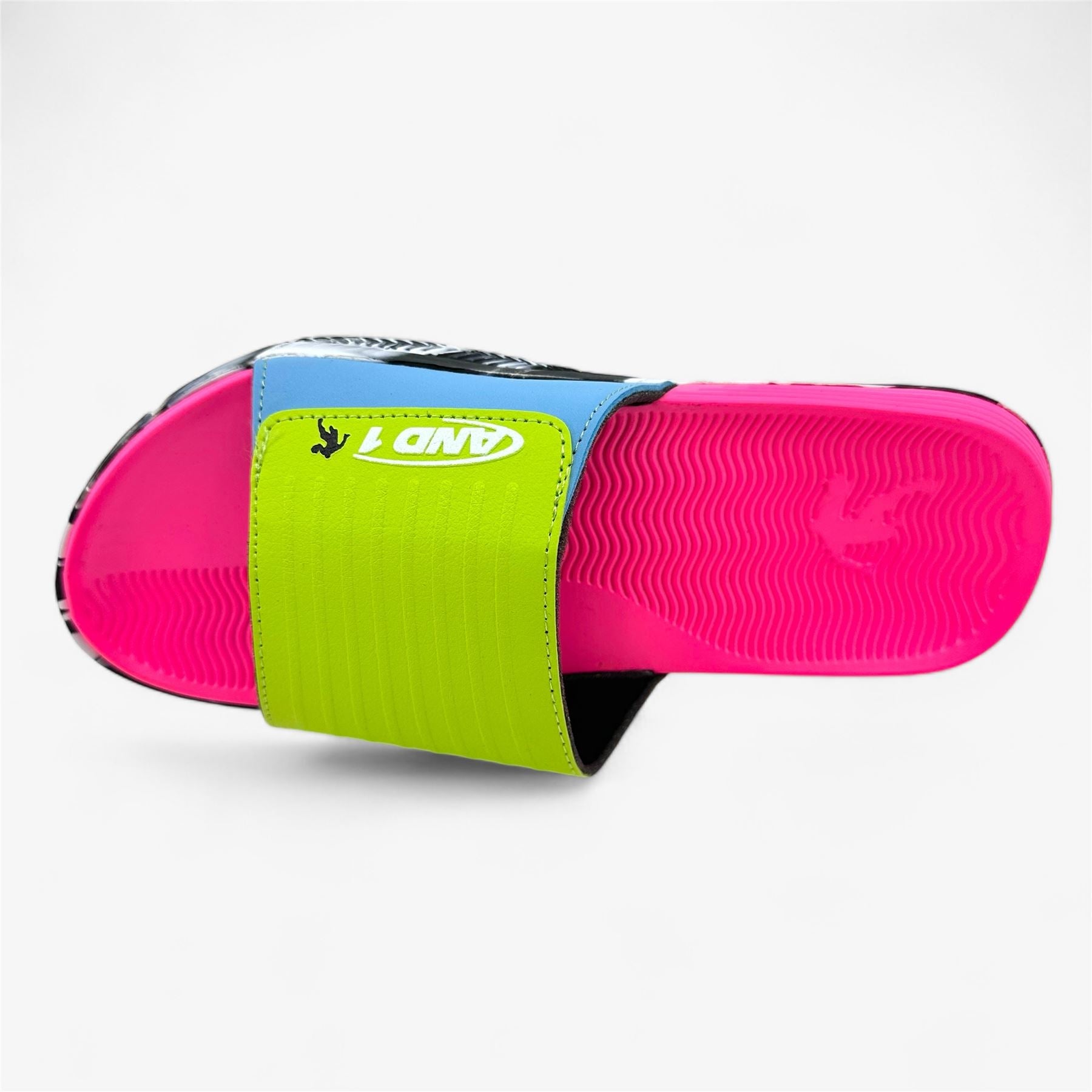 AND1 Nothin But Net Multicolor Womens Sandal Slide