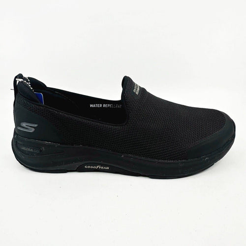 Skechers Go Walk Outdoor Fun Trail Black Womens Size 9.5 Slip Resistant Shoes