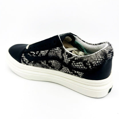 Vans Vault Super Comfycush Old Skool (Snake Pony) Black Marshmallow Womens Shoes