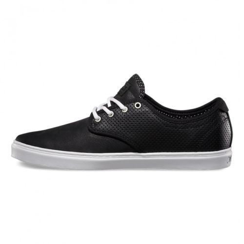 VANS Ludlow (Dots) Black Leather Sneakers MEN'S 6.5 WOMEN'S 8