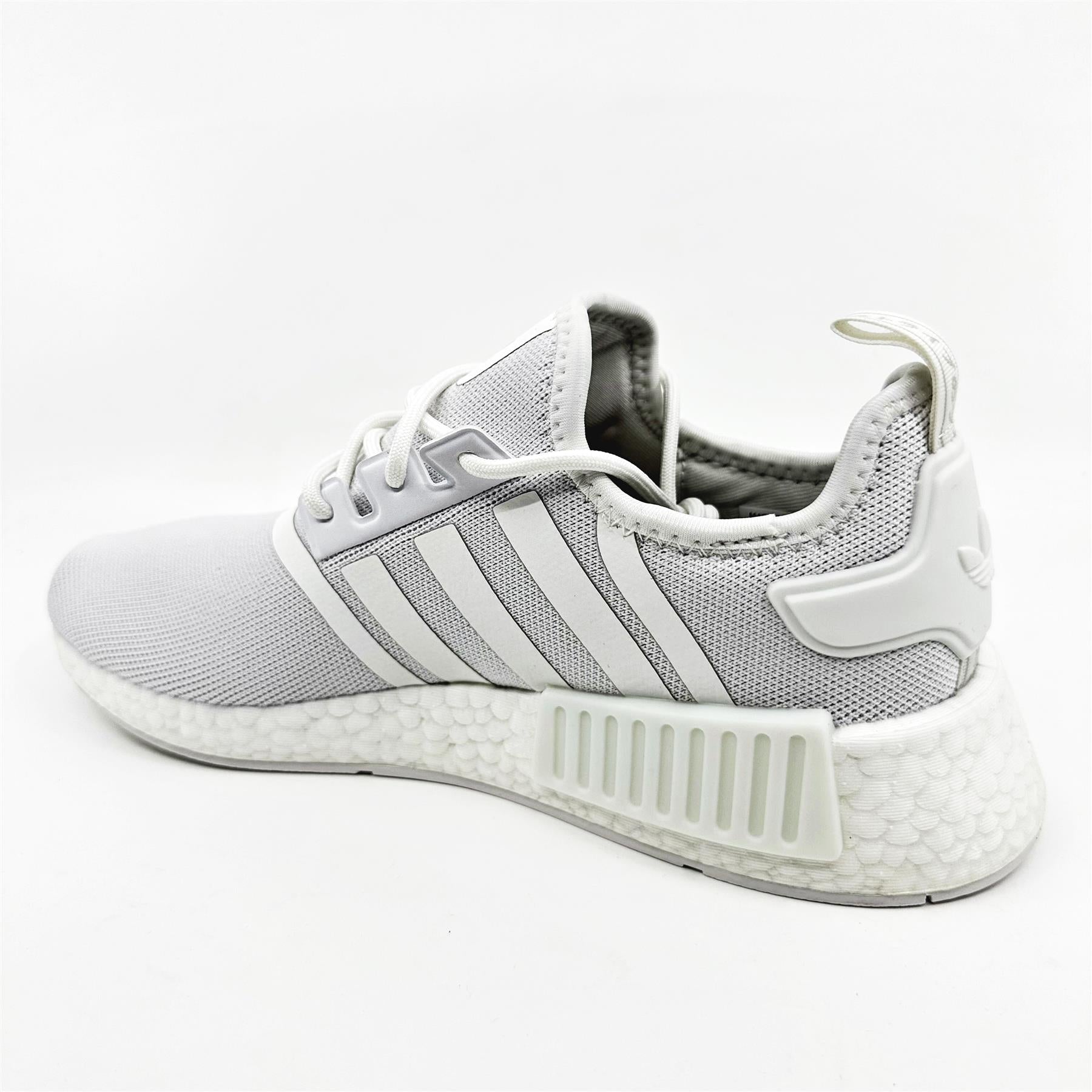 adidas NMD R1 Primeblue Cloud White Grey Unisex Kids Athletic Sneaker H02334