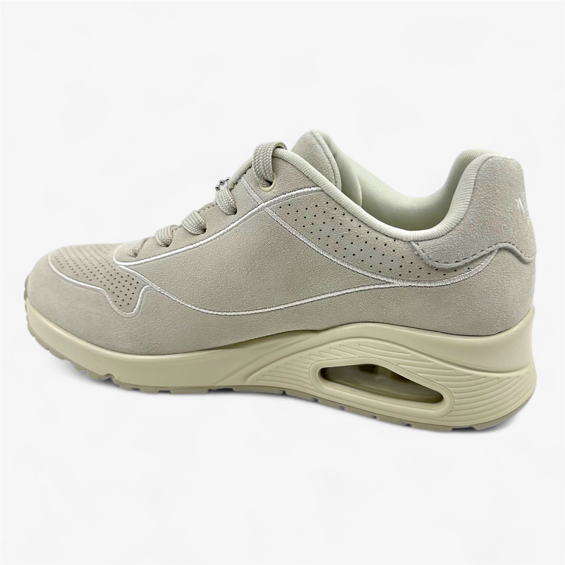 Skechers Uno County Line Off White Womens Athletic Martha Stewart Sneaker