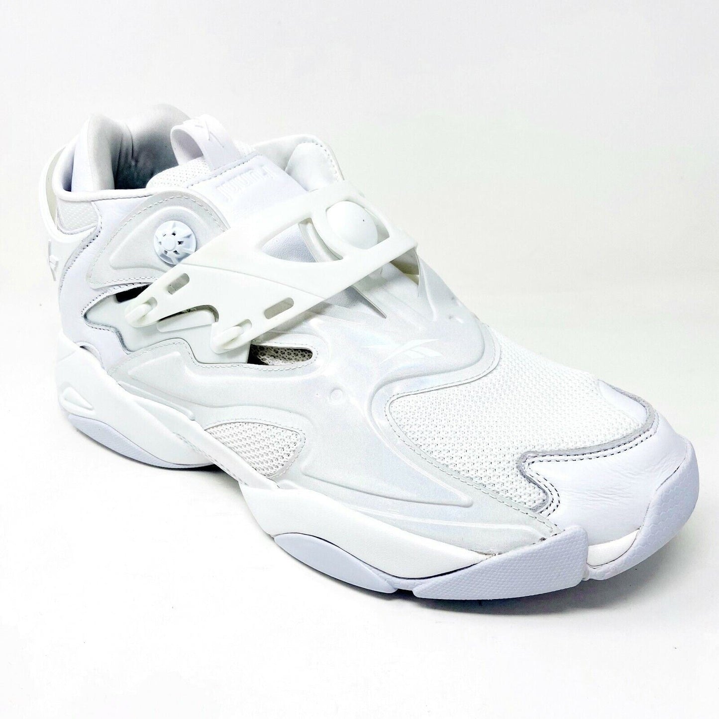 Reebok x JUUN J Pump Court White Cool Grey Mens Basketball Sneakers H69059