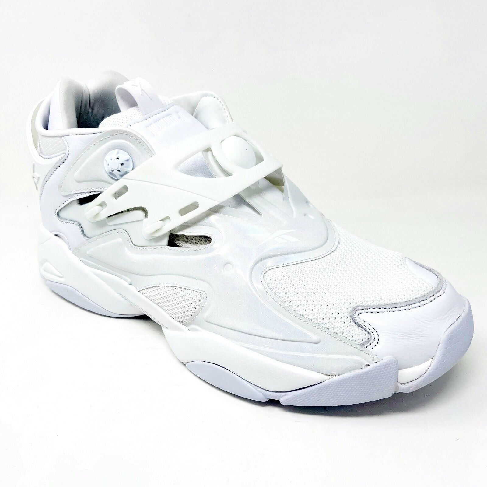 Reebok x JUUN J Pump Court White Cool Grey Mens Basketball Sneakers H69059