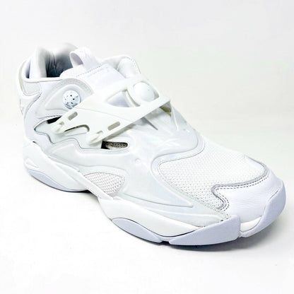 Reebok x JUUN J Pump Court White Cool Grey Mens Basketball Sneakers H69059