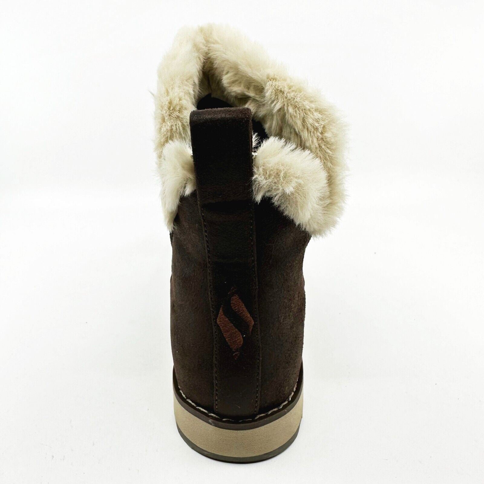 Skechers Keepsakes 2.0 Snowfall Chocolate Womens Size 6 Shearling Winter Boots