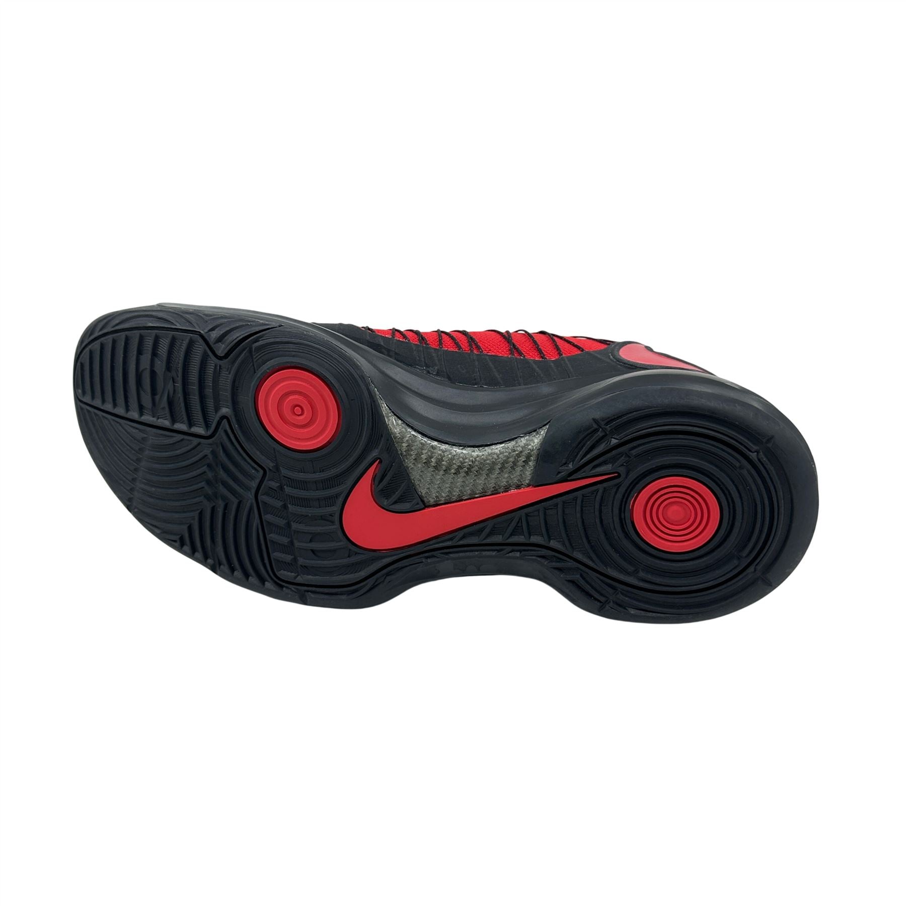 Nike Hyperdunk Black University Red Mens Athletic Sneaker