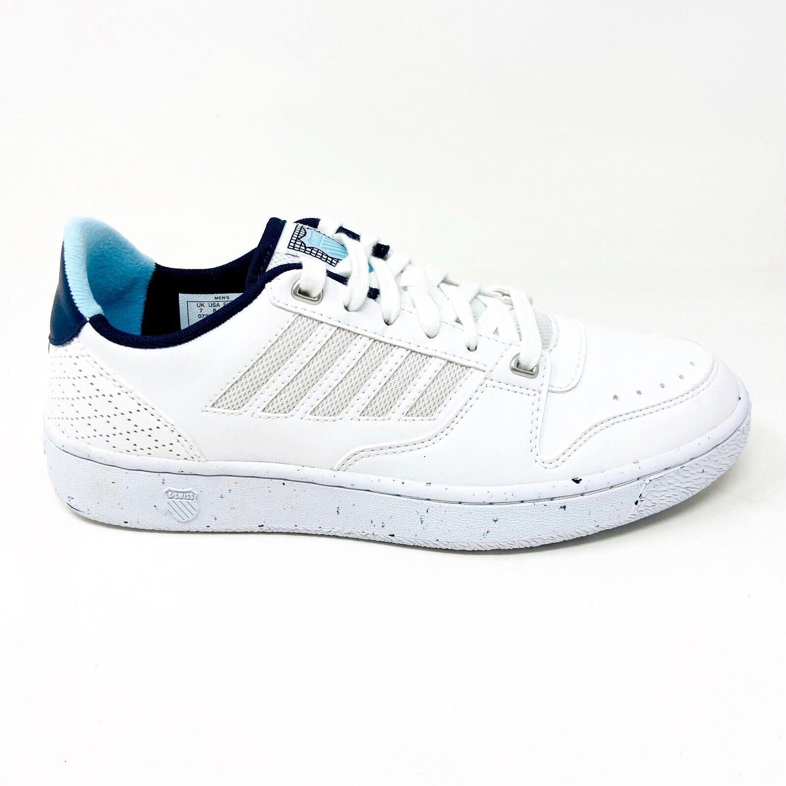 K-Swiss Crown 2000 CC White Outer Space Mens Size 8 Casual Sneakers 07265 142