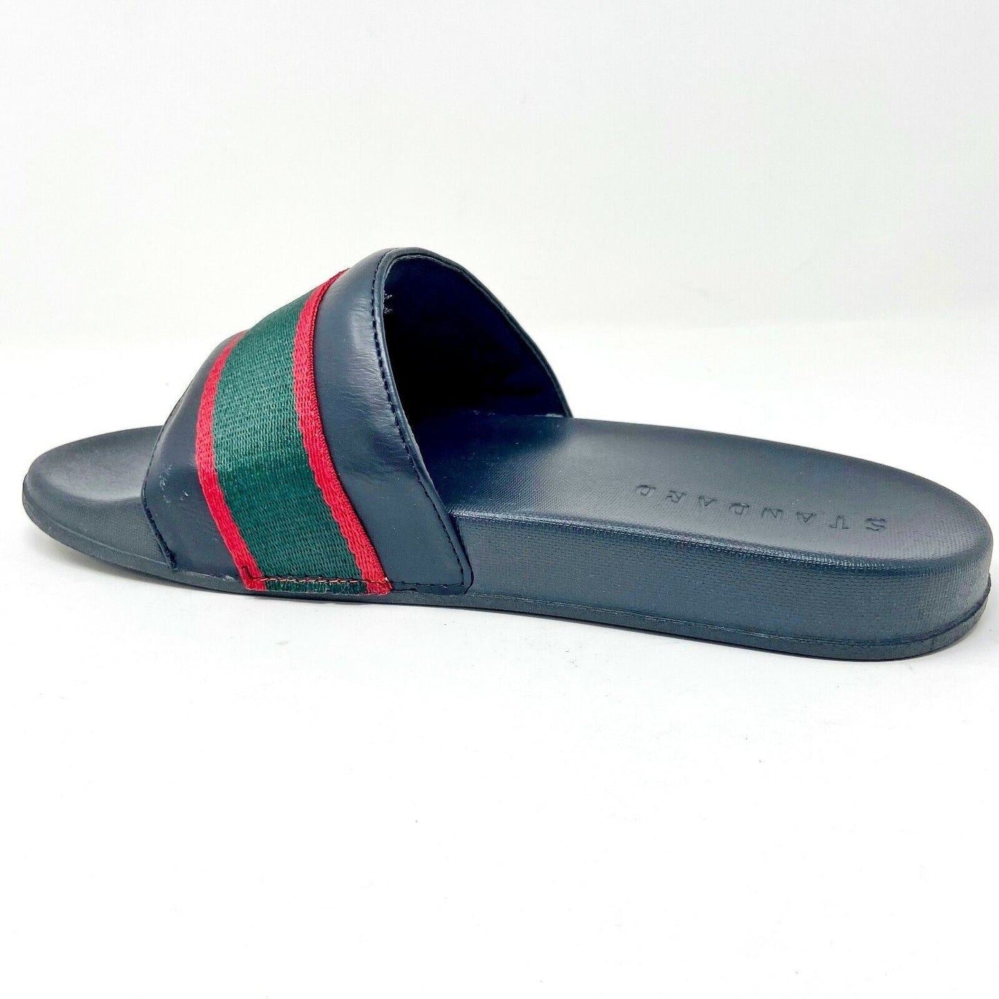 STNDRD Standard Los Angeles Monaco Black Green Red Mens Sandals