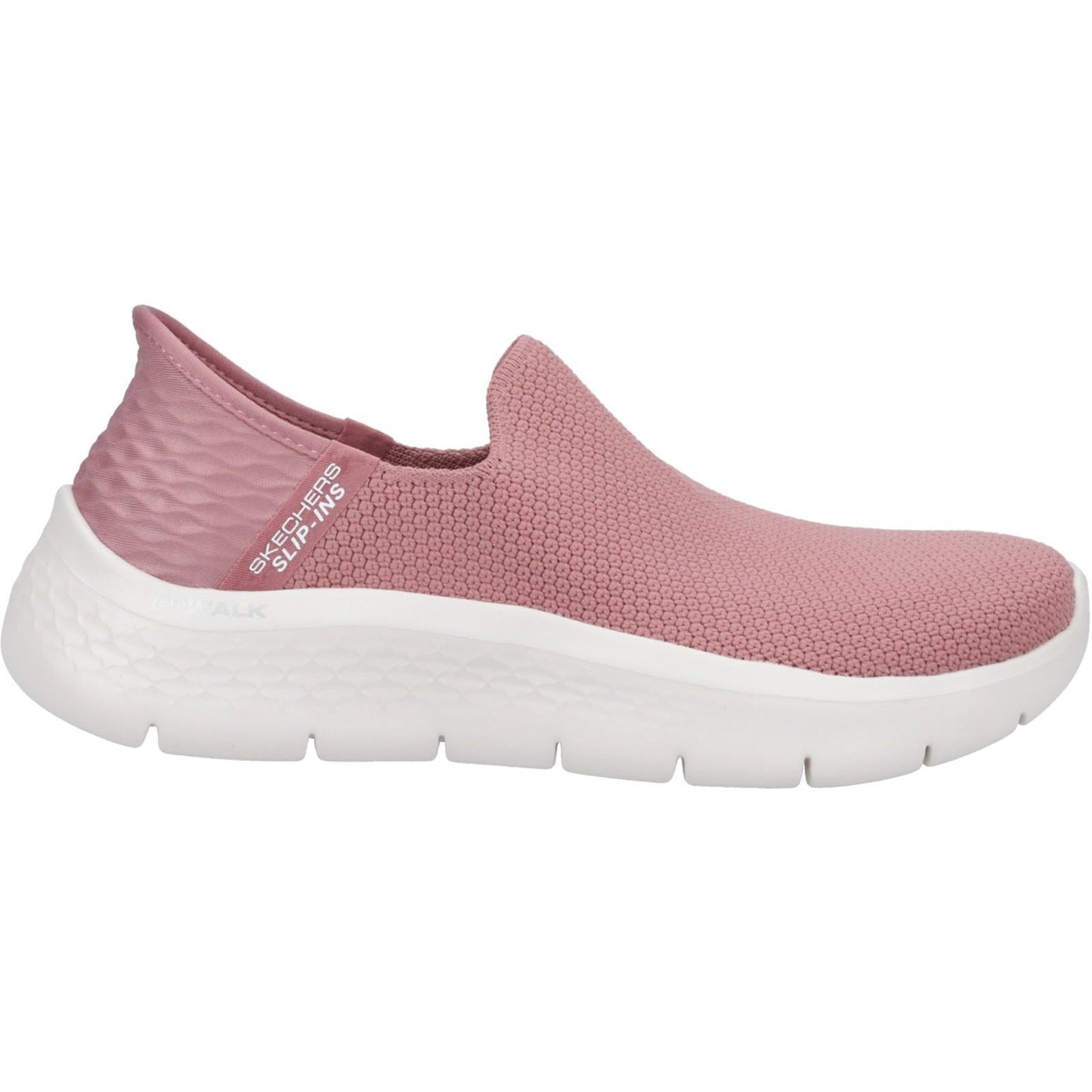 Women's Wide Fit Skechers Slip-ins 124820 Go Walk Flex Sunset Trainers