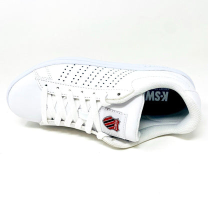 K-Swiss Court Casper White Corporate Womens Sneakers 95586 113