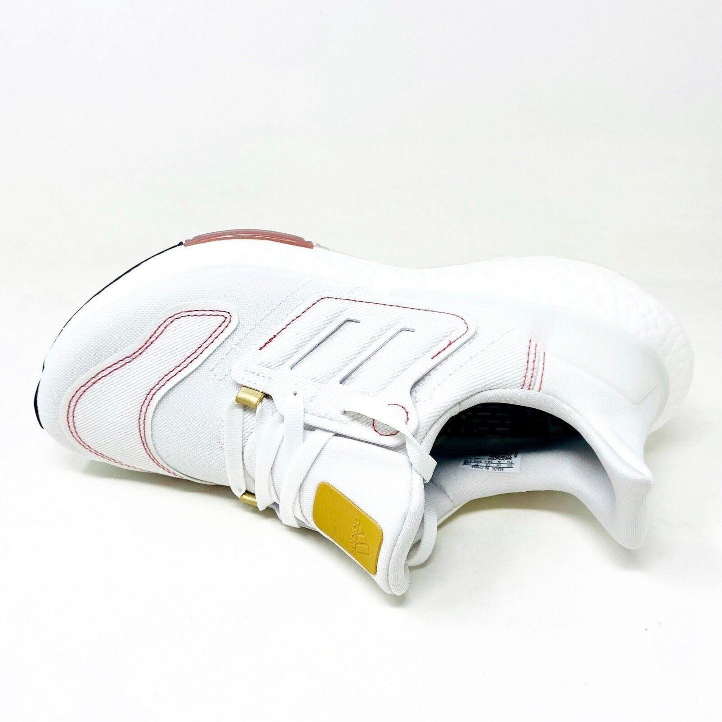 Adidas UltraBoost 22 Cloud White Wonder Red Womens Running Shoes GX9147